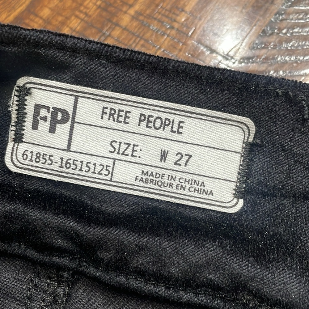 FREE PEOPLE Retro Mini Velvet Skirt - Picture 9 of 10